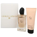 Giorgio Armani Si Ajándékszett, Eau de Parfum 100ml + Body Milk 75ml (Travel set)
