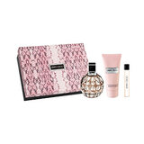 Jimmy Choo Jimmy Choo for Women Ajándékszett, Eau de Parfum 100ml + Body Milk 100ml + Eau de Parfum 7.5ml