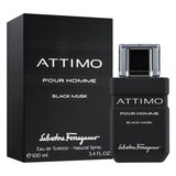 Salvatore Ferragamo Attimo Black Musk pour Homme Eau de Toilette, 100ml