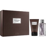 Abercrombie & Fitch First Instinct Ajándékszett, Eau de Toilette 100ml + SG 200ml