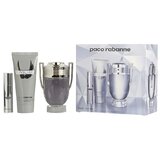 Paco Rabanne Invictus Ajándékszett, Eau de Toilette 100ml + Eau de Toilette 10ml + SG 100ml 