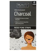 Nose cleaning tapes with charcoal activated carbon (Nose Pore Strips) 6 pcs