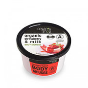 Tělo weighing Strawberries and yoghurt mousse ( Body Mousse) 250 ml