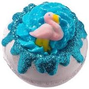 Sparkling bath bomb Flamingo (Bath Blaster ø 7,5 cm) 160 g