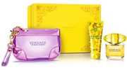 Versace Yellow Diamond Ajándékszett, Eau de Toilette  90ml + Body Milk 100ml + kozmetikai táska