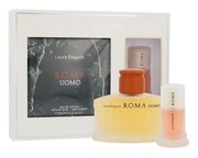 Laura Biagiotti Roma Uomo Ajándékszett, Eau de Toilette 125ml + Eau de Toilette 25ml