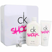 Calvin Klein CK One Shock for Her Ajándékszett, Eau de Toilette 200ml + BL 100ml