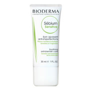 Soothing Moisturizing Cream for skin dryness and irritation of acne treatment Sébium Sensitiv e (Soothing Anti-Blemish Care ) 30 ml