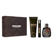 Missoini Missoni pour Homme Ajándékszett, Eau de Parfum 100ml + SG 150ml + Eau de Parfum 10ml