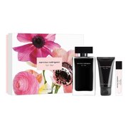 Narciso Rodriguez Narciso Rodriguez for Her Ajándékszett, Eau de Toilette 100ml + Eau de Toilette 10ml + Body Lotion 50ml