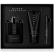 Prada Luna Rossa Black Ajándékszett, Eau de Parfum 100ml + Eau de Parfum 10ml + tusfürdő 100ml - sérült csomagolás