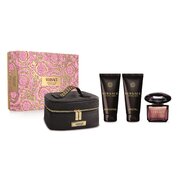 Versace Crystal Noir Ajándékszett, Eau de Parfum 90ml + Body Milk 100ml + tusfürdő 100 ml + bag