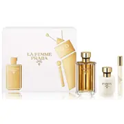 Prada La Femme Ajándékszett, Eau de Parfum 100ml + Eau de Parfum (roll on) 10ml + Body Milk 100ml