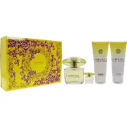 Versace Yellow Diamond Ajándékszett, eau de toilette 90ml + testápoló 100ml + tusfürdő 100ml + eau de toilette 5ml