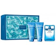 Versace Man Eau Fraiche Ajándékszett, Eau de Toilette  50ml + tusoló 50ml + aftershave 50ml