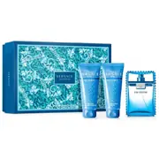Versace Man Eau Fraiche Ajándékszett, Eau de Toilette  50ml + tusoló 50ml + aftershave 50ml