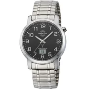 Master Time MTGA-10308-22M Radio Controlled Basic Series Men's 41mm 3ATM