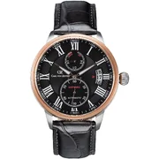 Carl von Zeyten CVZ0082BKS Münstertal Automatic Mens Watch 46mm 10ATM