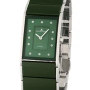 Jacques Lemans 1-1940I Dublin Ceramic ladies 24 x 28 mm