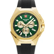 Swiss Alpine Military 7005.9814 Typhoon Chronograph Mens Watch 42mm 10ATM