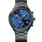 Bering 11743-727 Classic Titanium Chronograph Mens Watch 40mm 5ATM Bering 11743-727 Classic Titanium Chronograph Mens Watch 40mm 5ATM