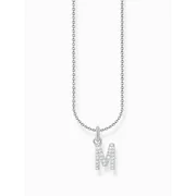 Thomas Sabo KE2252-051-14-L45V Silver necklace letter M 