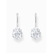 Thomas Sabo H2290-051-14 Silver dangle earrings w. white cubic zirconia 