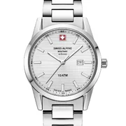 Swiss Alpine Military 7767.1132 Ladies Watch Argos silver 34mm 10ATM
