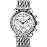 Zeppelin 7680M-1 alarm chrono 100 years 43mm 5ATM