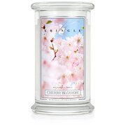 Kringle Candle Cseresznyevirág illatos gyertya nagy 2-kanócos (624 g)