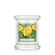 Kringle Candle CITRUS & ZSÁLYA illatgyertya mini 1 kanóc (127 g)