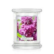 Kringle Candle Fresh Lilac illatgyertya közepes 2 kanócos (411 g)