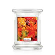 Kringle Candle Leaves illatosított gyertya közepes, 2 kanócos (411 g)