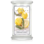 Kringle Candle Rosemary Lemon nagy 2 kanócos illatgyertya (624 g)