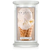 Kringle Candle Vanilla Cone nagy 2 kanócos illatgyertya (624 g)