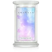 Kringle Candle Watercolors nagyméretű, két kanócos illatgyertya (624 g)