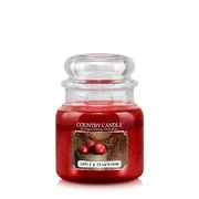 Country Candle Alma és Teakfa közepes 2 kanócos illatgyertya (453 g)