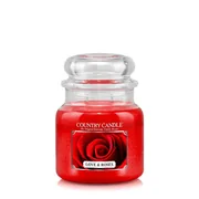 Country Candle Love & Roses közepes 2 kanócos illatgyertya (453 g)