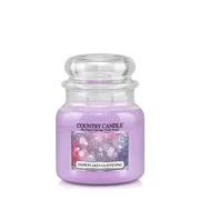 Country Candle Snowflakes Csillogó közepes 2 kanócos illatgyertya (453 g)