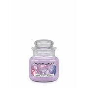 Country Candle Snowflakes Csillogó illatgyertya mini 1 kanóc (104 g)