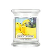 Kringle Candle Lemon Levendula illatgyertya közepes, 2 kanócos (411 g)