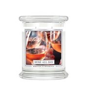 Kringle Candle Rose All Day illatosított gyertya közepes 2 kanóc (411 g)