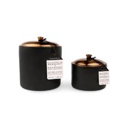 Paddywax HYGGE BLACK BERGAMONT + mahagóni 3 kanóc illatgyertya (15oz / 425g)