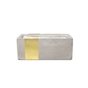 Paddywax URBAN GOLD ABER + SMOKE beton tartályban (8oz / 226g)