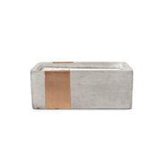 Paddywax URBAN COPPER BERGAMONT + MAHOGANY beton tartályban (8oz / 226g)