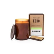 KOBO Woodblock Candle Bamboo Mint illatgyertya (15oz / 425g)
