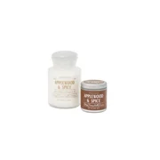 Paddywax FARMHOUSE 8 OZ FEHÉR ÜVEG, PIROS ALMAFA ÉS FŰSZEREL