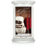Kringle Candle Warm & Fuzzy nagy 2 kanócos illatgyertya (624 g)
