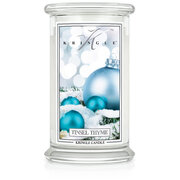 Kringle Candle Tinsel & Thyme nagy 2 kanócos illatgyertya (624 g)