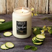 TEJHÁZ GYERTYA Kerti Cukkini illatú gyertya Farmhouse Jar (737 g)